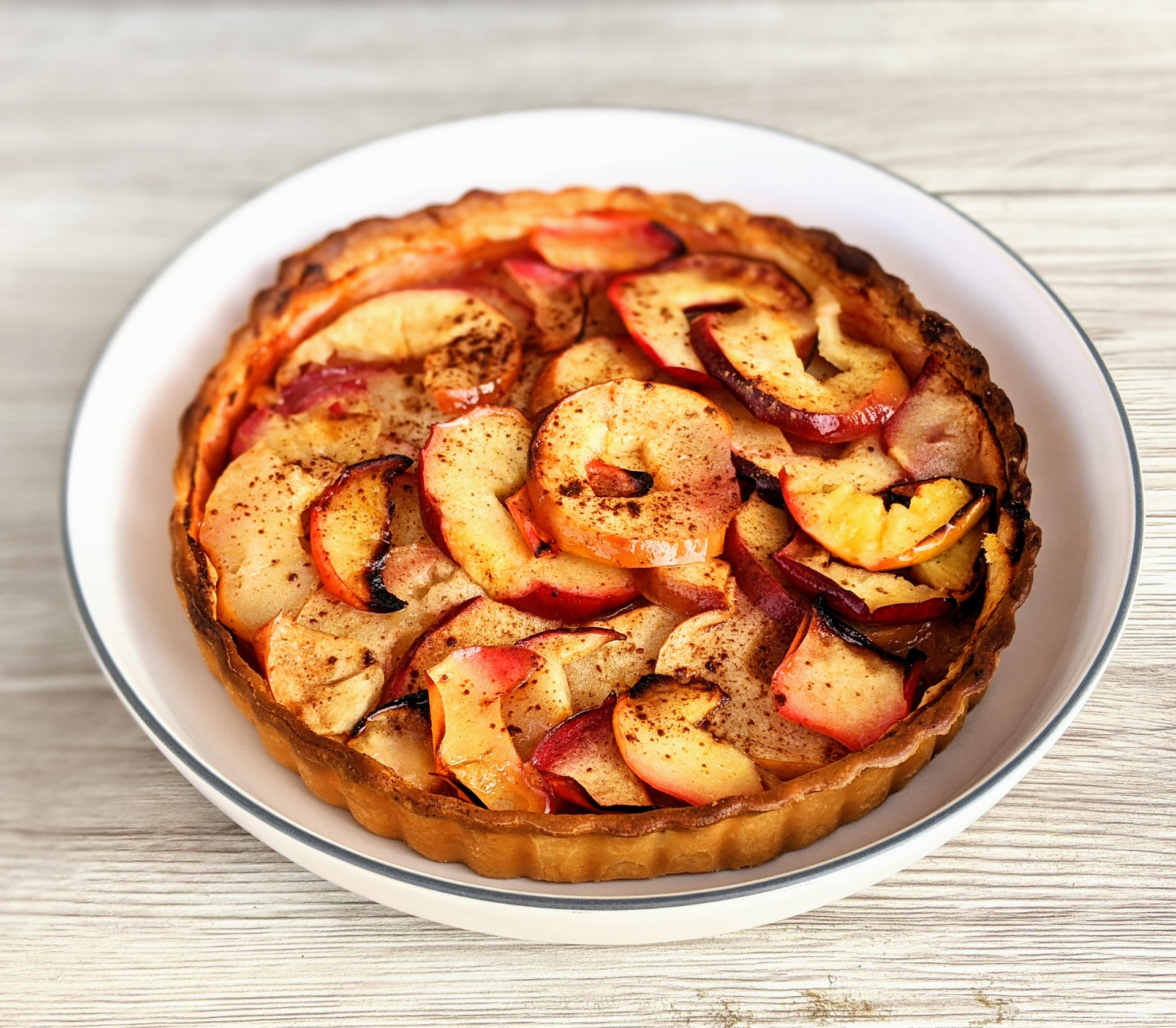picture of peach pie