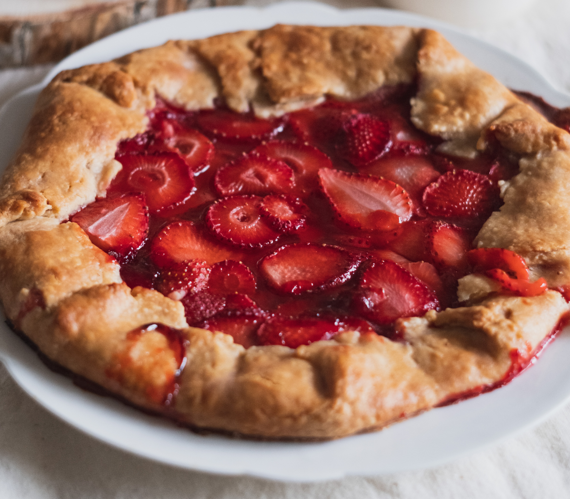 picture of strawberry tart
